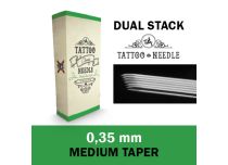 Aghi sterili Dual Stack Magnum (M2) - Aghi a conicità media - Aghi per tatuaggio