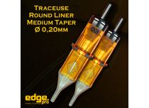 Plotter a cartuccia per tatuaggi (RL) - Ø 0,20 mm - Conicità Xlong | Edge Pro