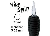 Tubo sterile Beccuccio rotondo - Impugnatura di gomma 25 mm | Wild Grip