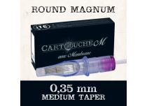 Cartucce per tatuaggi M Magnum Round (RM) - Ø 0,35 mm - Conicità media | Itc