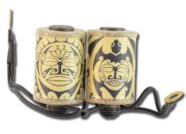 Bobine cablate con condensatore a motivo polinesiano | Sunskin