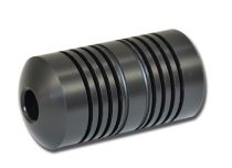 Cilindro a manicotto in plastica nera rigida Ø 25 mm - Produzione CE |Itc