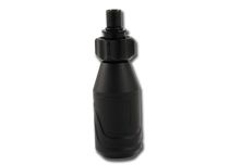  Manicotto a cartuccia regolabile in alluminio nero Ø 27 mm + 3 guide