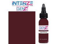 Miscela sterile per tatuaggi marrone scuro | Intenze