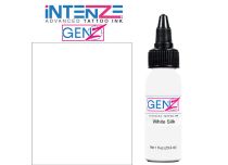 Miscela sterile per tatuaggi in seta bianca | Intenze