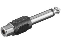 Adattatore da RCA femmina a jack maschio da 6,35 mm