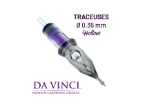 Cartuccia per tatuaggi Hollow Plotter (RL) Ø 0,35 mm - Conicità lunga | Da Vinci V2
