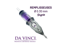 Cartuccia per tatuaggi Filler Bugpin (RS) Ø 0,30 mm - Conicità lunga | Da Vinci V2