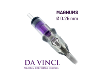 Cartuccia per tatuaggio Magnum (M1) Ø 0,25 mm - Conicità lunga | Da Vinci V2