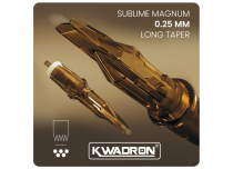 Cartuccia per tatuaggi Sublime Magnum (M1) - Ø 0,25 mm - Conicità lunga | Kwadron
