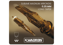 Cartuccia per tatuaggi Sublime Magnum Round (RM) - Ø 0,25 mm - Conicità lunga | Kw