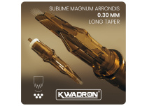 Cartuccia per tatuaggi Sublime Magnum Round (RM) - Ø 0,30 mm - Conicità lunga | Kwa