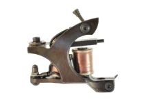 Bazooka 10-lap coil tattoo gun machine Telaio in acciaio trattato ad olio Colore | L