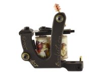 Big-V Evolution Frame Old Black Liner Coil Tattoo Gun Machine | Sunskin