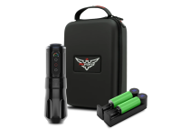 Macchina per tatuaggi senza fili One Black - Hub 3 mm - 2 batterie | FKIrons