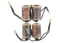 Bobine cablate con condensatore a motivo Buddha | Pelle di sole