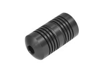 Cilindro a manicotto in plastica nera rigida Ø 25 mm - Produzione CE  iTC