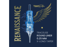 Cartuccia plotter (RL) - Ø 0,25 mm - X-Long Taper Renaissance | TRAVEL TATTOO