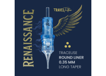 Cartuccia tracciante (RL) - Ø 0,35 mm - Rinascimento a cono lungo | TATTOO VIAGGIO