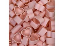 Tappi naturali biodegradabili cuore rosa pastello x100 pezzi | CRAZY CUP