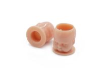 Tappi in plastica Ø 13 mm x 19 mm design testa di bambino Confezione da 200 pezzi