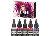 Inchiostro per tatuaggi Dynamic INK - Sterile - 5x30 ml - Set Lush