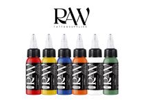 Inchiostro per tatuaggi RAW Platinum, sterile, colori: SET DI CAMPIONI
