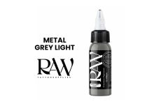 Inchiostro per tatuaggi RAW Platinum, sterile, colore: Metal Grey Light