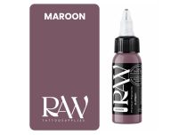 Inchiostro per tatuaggi RAW Platinum, sterile, colore : Maroon