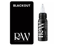 Inchiostro per tatuaggi RAW Platinum, sterile, colore: Blackout