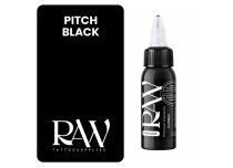 Inchiostro per tatuaggi RAW Platinum, sterile, colore: Pitch Black