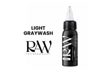 Inchiostro per tatuaggi RAW Platinum, sterile, colore: Light Graywash