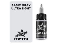 Inchiostro per tatuaggi - Sterile - BASIC GRAY Ultra LIGHT | UNISTAR COLORS™ Ink