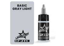 Inchiostro per tatuaggi - Sterile - Inchiostro BASIC GRAY LIGHT | UNISTAR COLORS