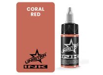 Inchiostro per tatuaggi - Sterile - ROSSO CORALLO | Inchiostro UNISTAR COLORS