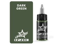 Inchiostro per tatuaggi - Sterile - VERDE SCURO | Inchiostro UNISTAR COLORS
