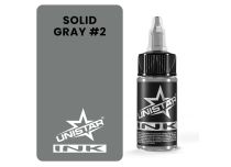 Inchiostro per tatuaggi - Sterile - SOLID GRAY #2 | Inchiostro UNISTAR COLORS