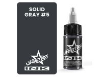 Inchiostro per tatuaggi - Sterile - SOLID GRAY #5 | Inchiostro UNISTAR COLORS