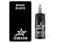Inchiostro per tatuaggi - Sterile - Inchiostro TOP BASIC BLACK | UNISTAR COLORS