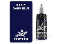 Inchiostro per tatuaggi - Sterile - TOP BASIC BLU SCURO | Inchiostro UNISTAR COLORS