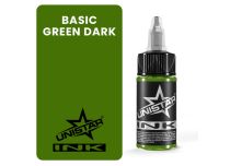 Inchiostro per tatuaggi - Sterile - Inchiostro TOP BASIC GREEN DARK | UNISTAR COLORS