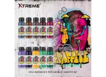 Set di miscelazione sterile per tatuaggi psichedelici Graffiti |  Xtreme Ink