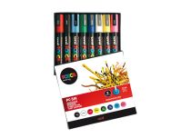 Confezione da 8 pennarelli 2,5 mm punta conica media | Posca