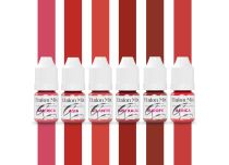 Set di 6 pigmenti per labbra sterili ETALON MIX 5ml di Antonia Andrusenko
