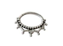 Anello di cerniera in acciaio Setto a sfera Corona | Itc