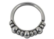 Anello sferico flessibile in acciaio, naso speciale| Itc