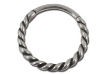 Anello di cerniera in acciaio ritorto | Itc
