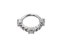 Anello di cerniera CoCR 1,2X8 set di strass articolato