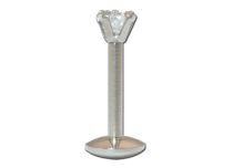 Labret Acier Interne Cristal Griffé Étoile Coloré 3 mm | Itc