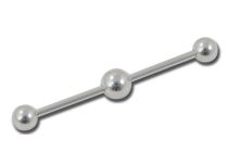 Palle industriali in acciaio Barbell 5 mm modello Palla centrale 6 mm | Itc